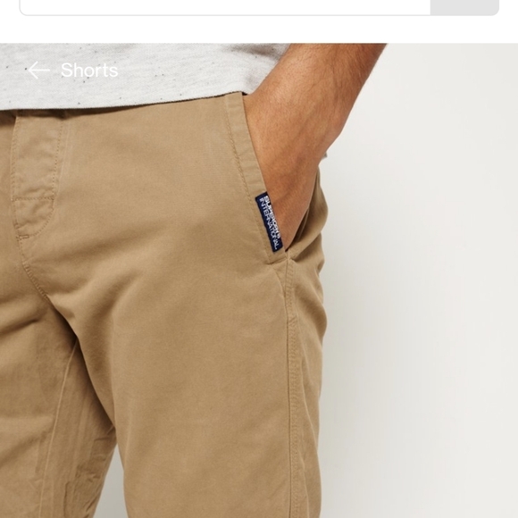 Superdry men's Chino Shorts size 40, 9" inseam - Picture 11 of 14